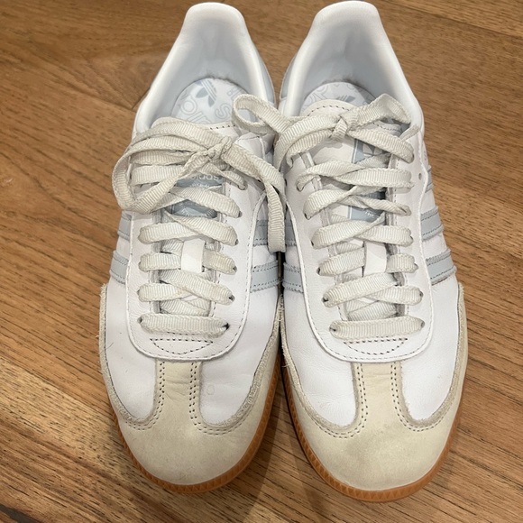 EUC Adidas Samba OG Women’s Halo Blue 7.5 - Picture 3 of 7